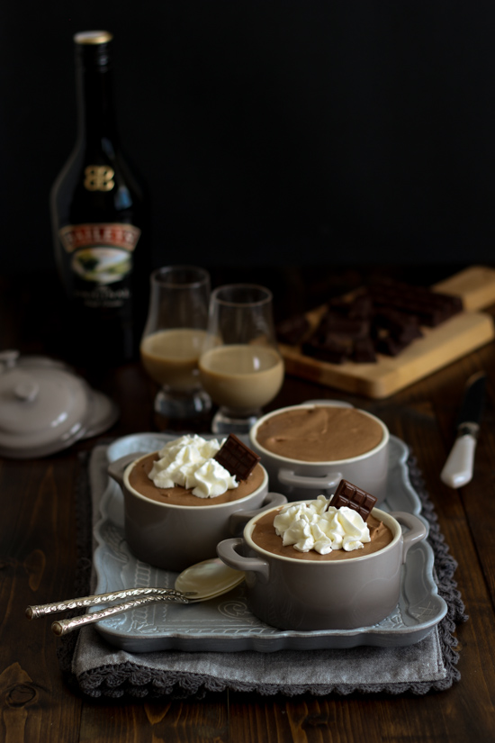 Mousse chocolate y baileys 2