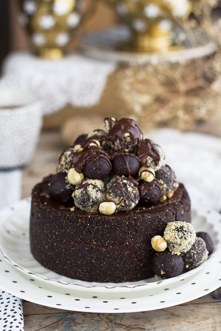 Cheesecake de Ferrero Rocher Saludable la mejor tarta del mundo