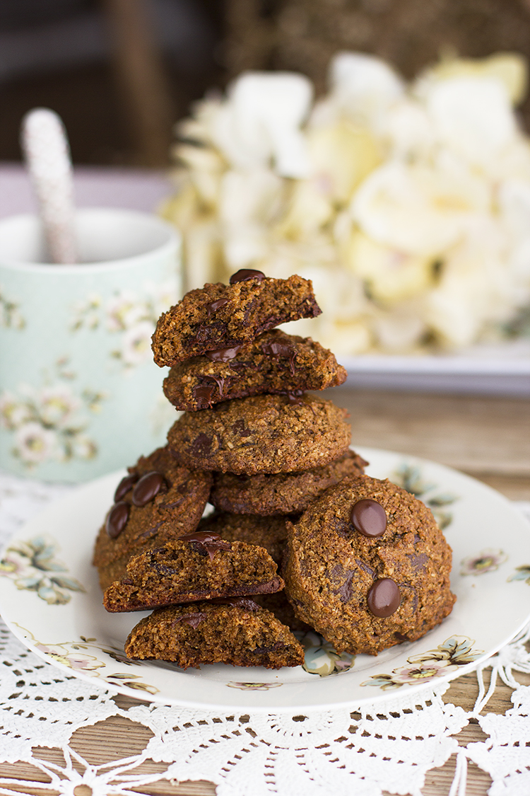 Cookies de Chocolate Saludables fáciles y deliciosas