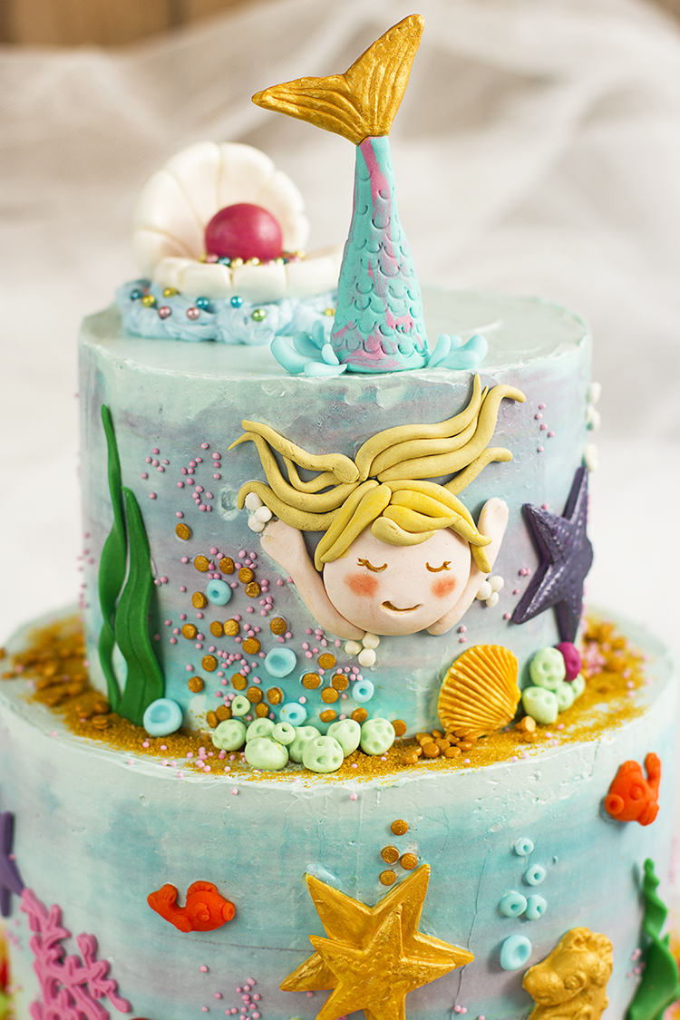 Tarta de Sirenas la tarta perfecta para cualquier cumpleaños