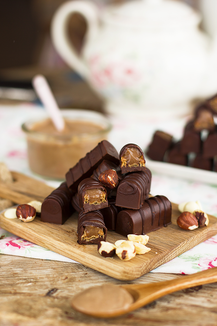 Chocolatinas Kinder Bueno fáciles de hacer y hechas en casa.