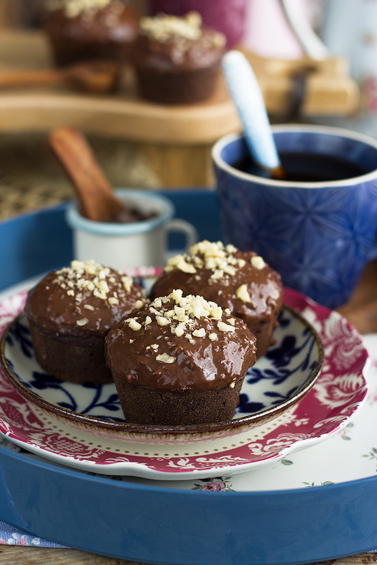 Muffins Ferrero Saludables, una combinación brutal de sabor y saludable