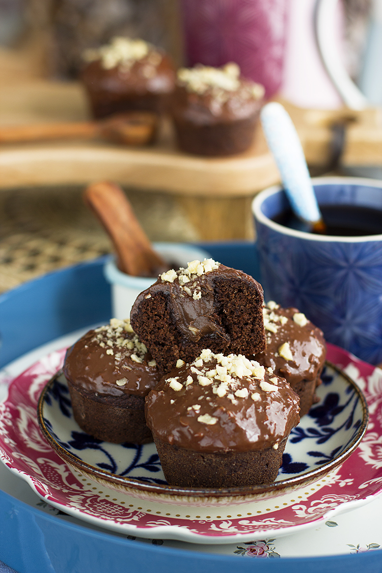 Muffins Ferrero Saludables, una combinación brutal de sabor y saludable
