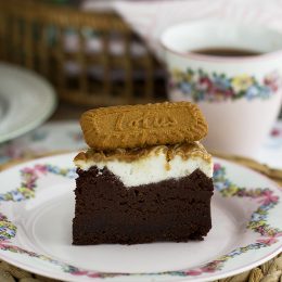 Brownie Cheesecake Lotus – Receta Al Microondas En Solo 7 Minutos